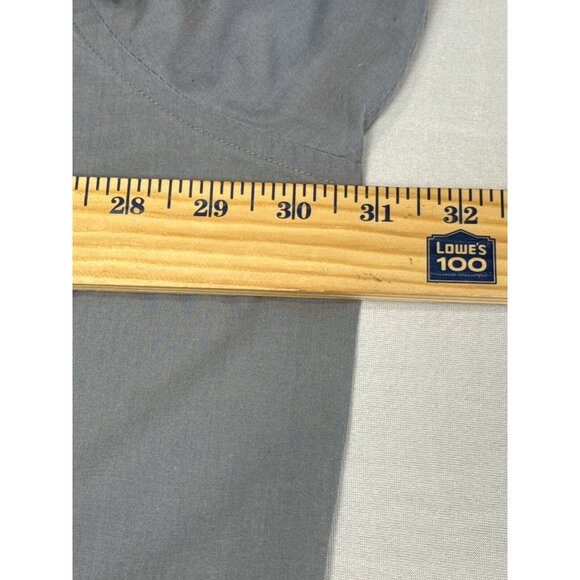 Enrico Garcia Mens Gray Button Up Dress Shirt Size 3XL 19-36/37 Long Sleeve - Picture 8 of 8